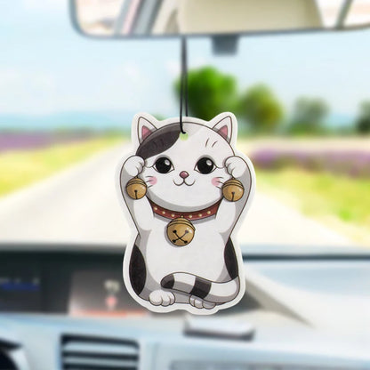 6Pcs Air Freshener Car Perfume Natural Scented Paper Auto Hanging Decoration fragrant tablets Aromatherapy Accessories Interior Beauty World Shop