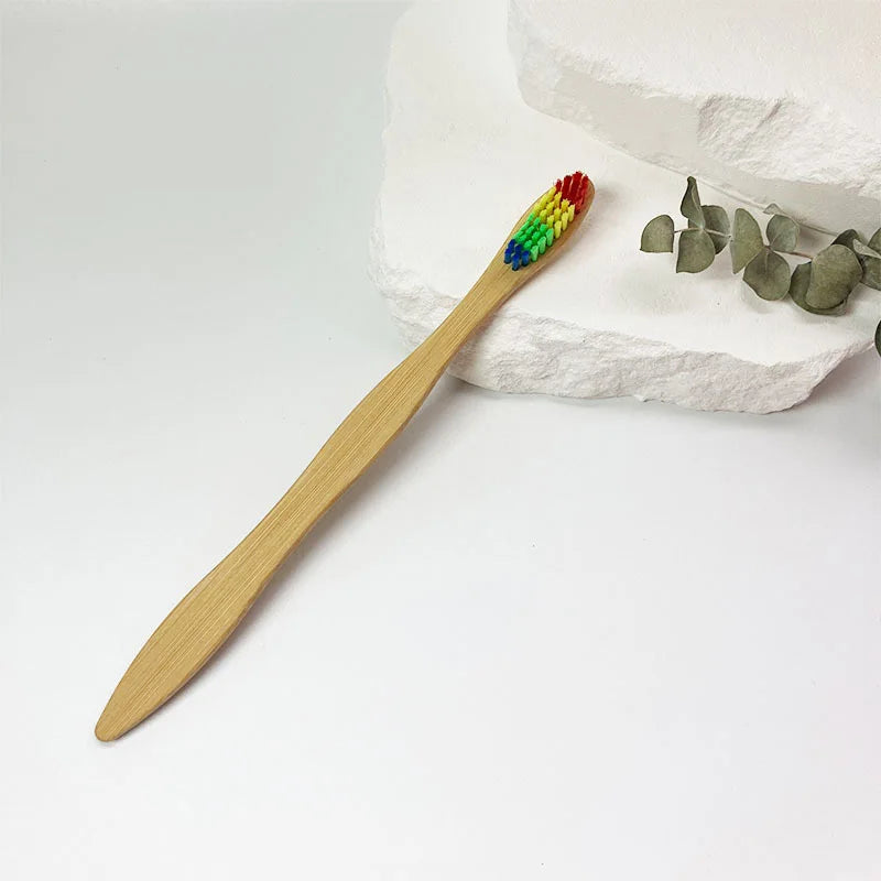 10/20/50/100/150Pcs Disposable adult bamboo soft bristled toothbrush wooden toothbrush clean mouth reusable for home and hotel Beauty World Shop