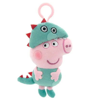 Genuine Peppa Pig George Stuffed Plush Toys High Quality Keyring Hot Cartoon Animal Keychain Doll Pendant Kids Christmas Gifts Beauty World Shop