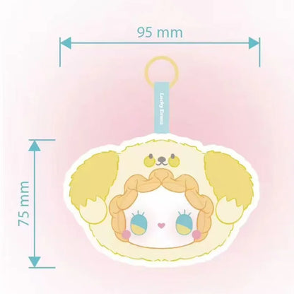 Lucky Emma Animal Tea Party Vinyl Plush Blind Box Trendy Toy Cute Doll Bag Pendant Decoration Keychain Mystery Box Surprise Gift Beauty World Shop