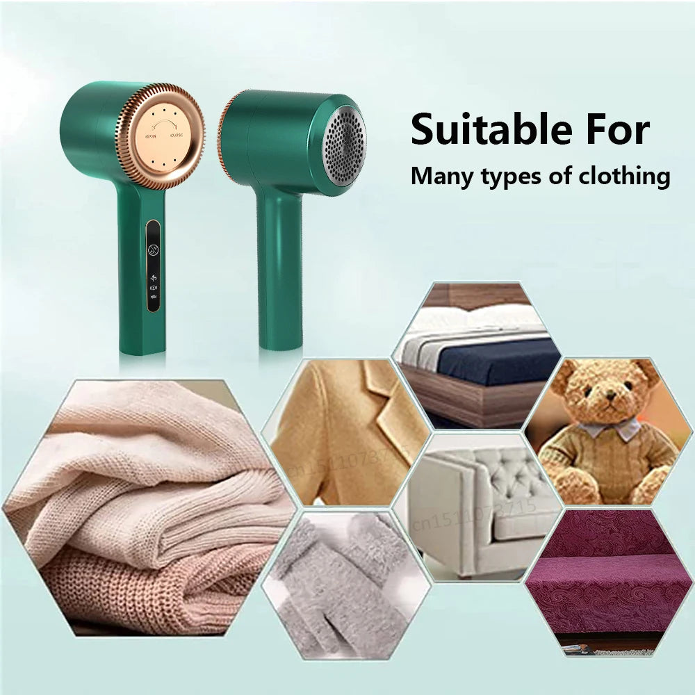 Electric Lint Remover Rechargeable Pellet Fabric Shaver For Clothing Clothes Fluff Remover Portable Hair Balls Fuzz Removers Beauty World Shop