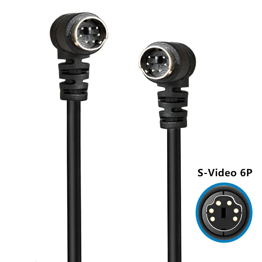 Mini DIN 6-Pin Adapter Cable 6 Pin  PS/2 PS2  Data Cable Male to Male to Female Straight and Elbow Mini DIN 6Pin