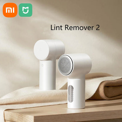 2025 New Mijia Lint Remover 2 Clothes Rechargeable Fuzz Pellet Fabric Shaver Trimmer Machine Hair Balls Removers Portable Beauty World Shop