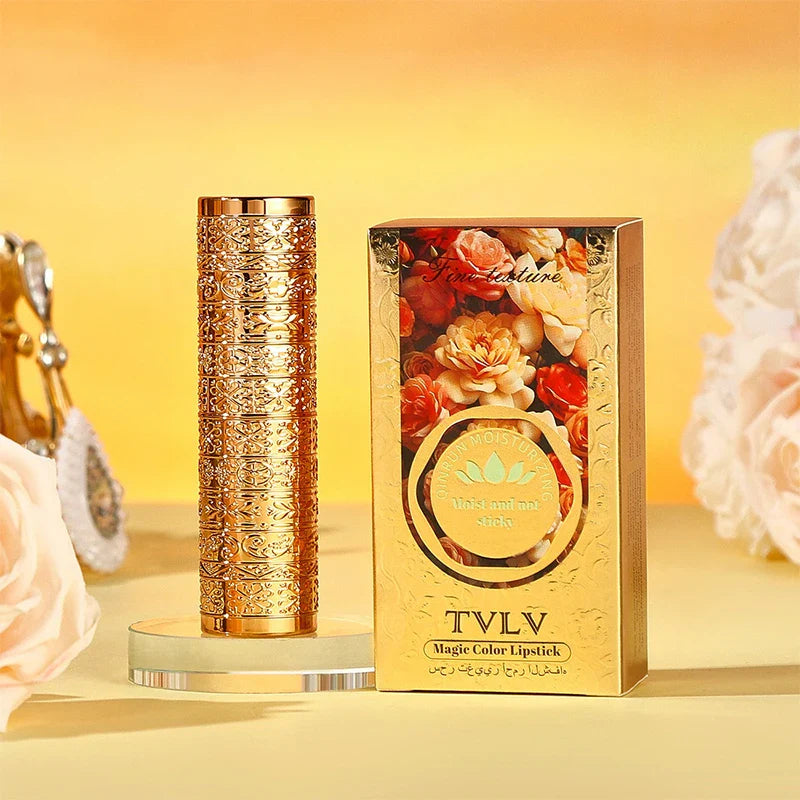 Crystal Color-changing Petal Lipstick for Women Moisturizes long-lasting and non-sticky cup lip balm Beauty Trend Shop