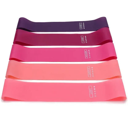 Portable Fitness Workout Equipment Rubber Resistance Bands Yoga Gym Elastic Gum Strength Pilates Crossfit Women Weight Sports Beauty World Shop