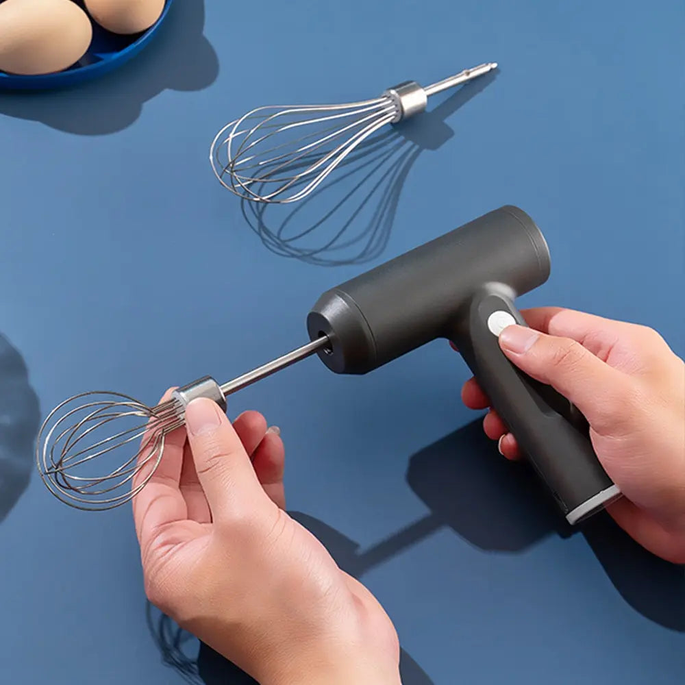 1 PCS Wireless Electric Food Mixer Portable 3 Speeds Egg Beater Baking Dough Cake Cream Mixer Kitchen Tools Beauty World Shop