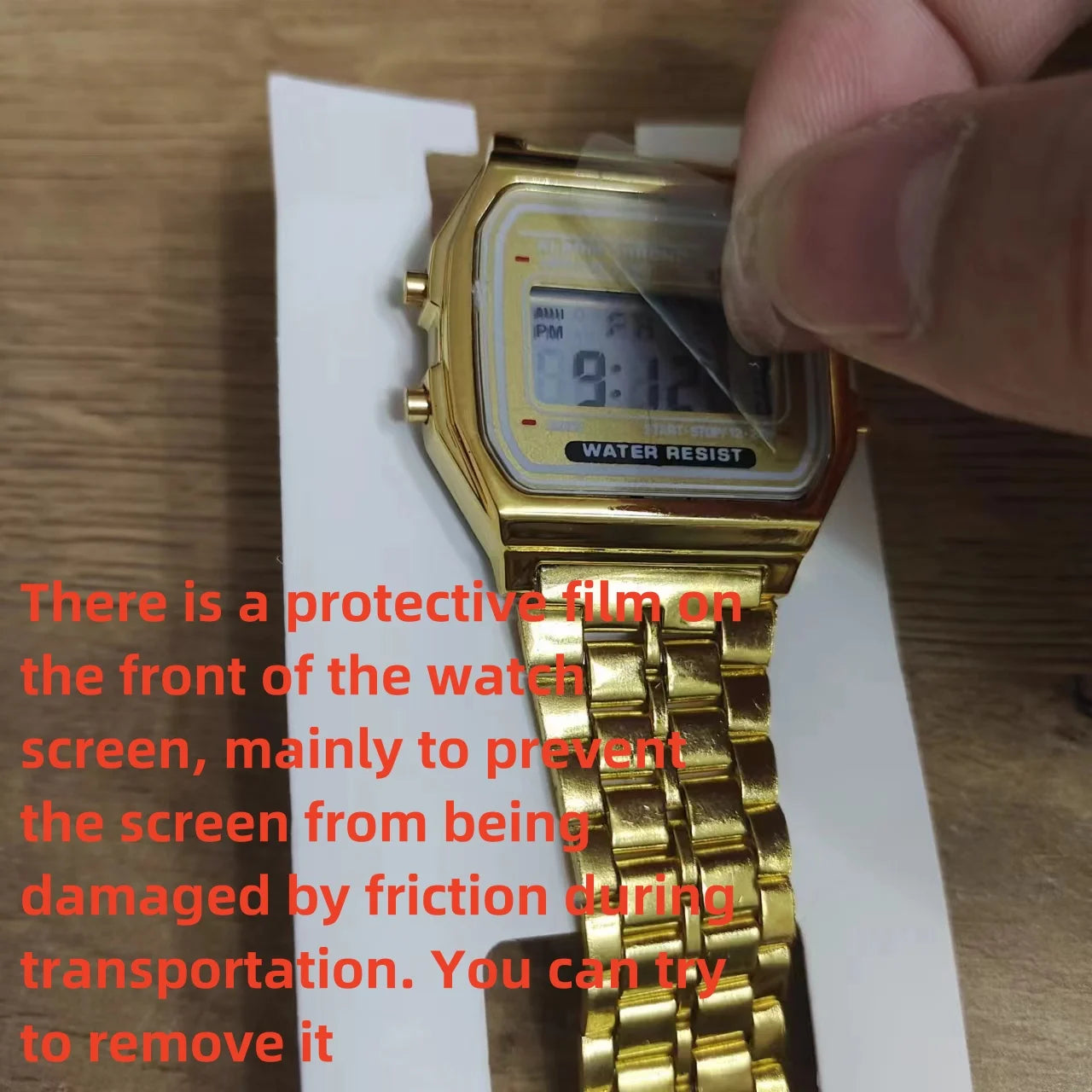 F91W Non-Waterproof Steel Band Watch For Women, Men, Business Clock, Multi-Functional LED Digital Sports Watch, Electronic Clock Beauty World Shop