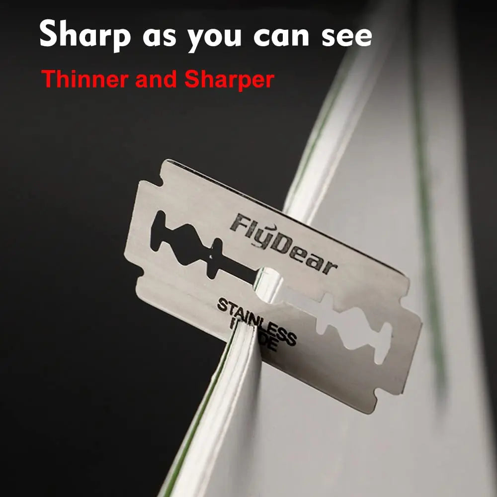Stainless steel double-sided shaver, men's shaver, sharp blade replaceable, old-fashioned shaver,suitable for hair removal Beauty World Shop
