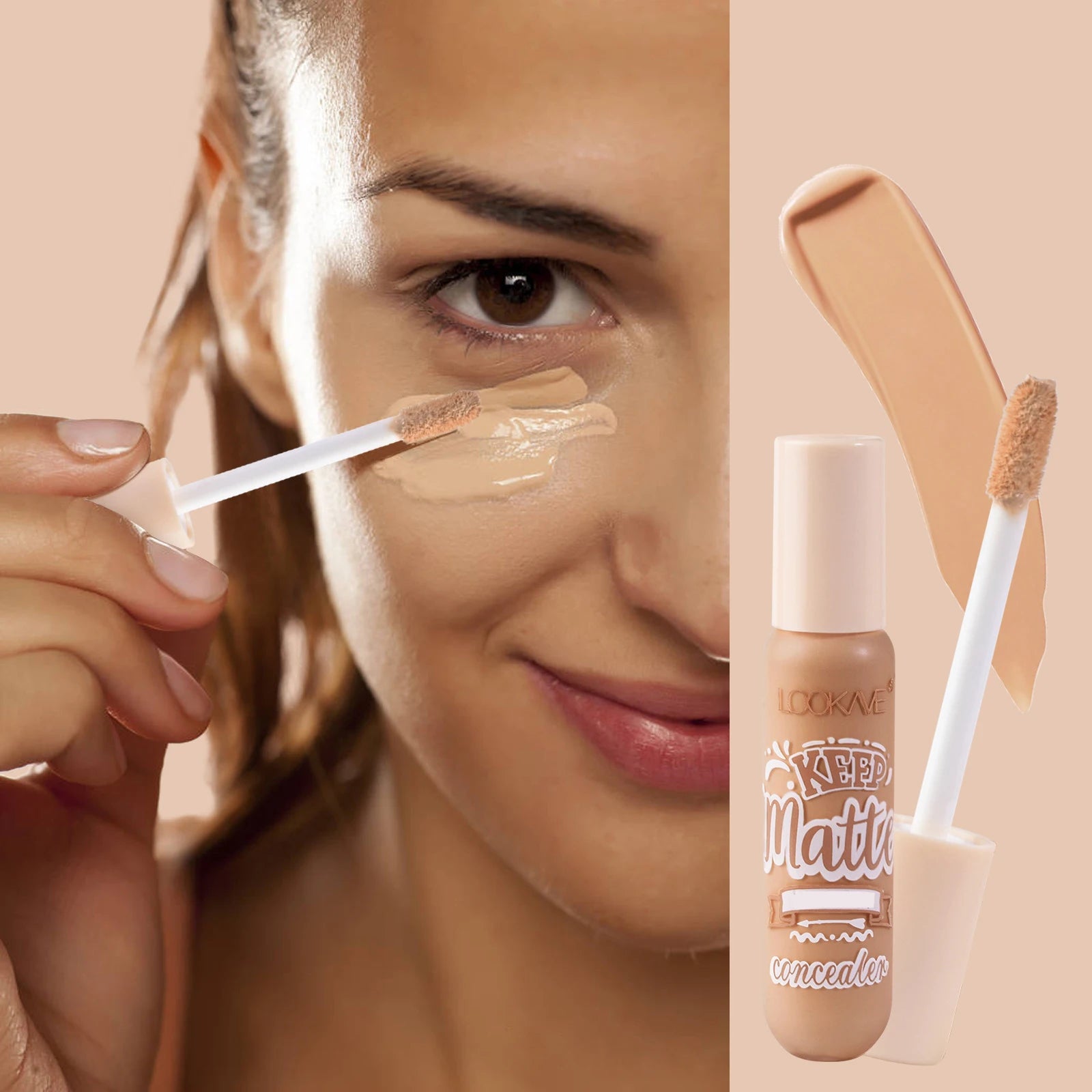 Liquid Concealer Stick Foundation Cream 6 Color Moisturizing Full Coverage Acne Dark Circle Natural Matte Concealer Cream Makeup Beauty World Shop