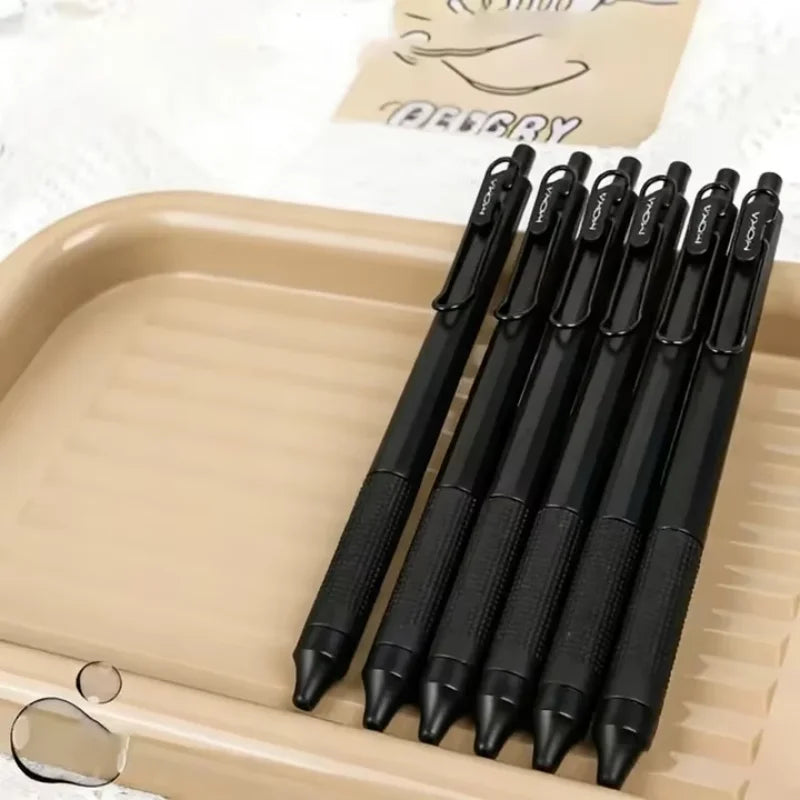 Creative Press Neutral Pen Signature Pen Black Pen Student Supplies Quick Drying Pen Stationery Beauty World Shop