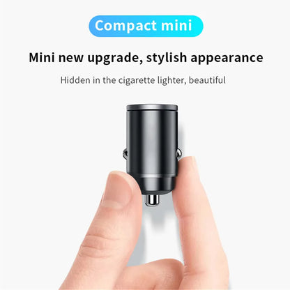 100W/200W QC3.0 PD Mini Car Charger 12-24V Lighter Fast Charging Car USB Type C Charger for Xiaomi Samsung Huawei iPhone Power Beauty World Shop