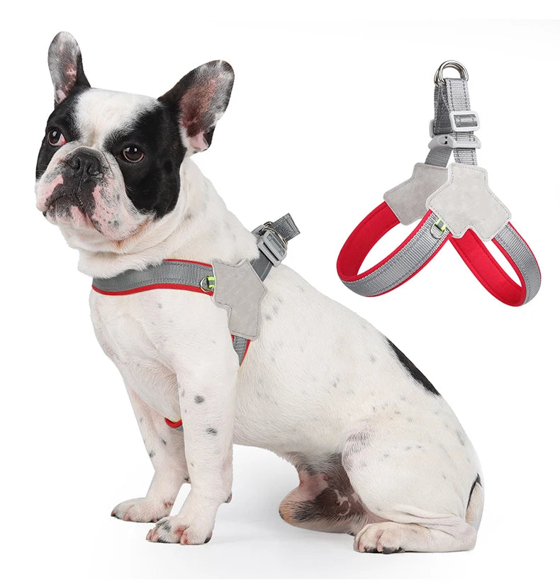 Adjustable Dog Harness For Small Medium Dogs Cats Reflective Dogs Vest Harnesses Puppy Chest Strap Pug Pet Chihuahua Supplies Beauty World Shop