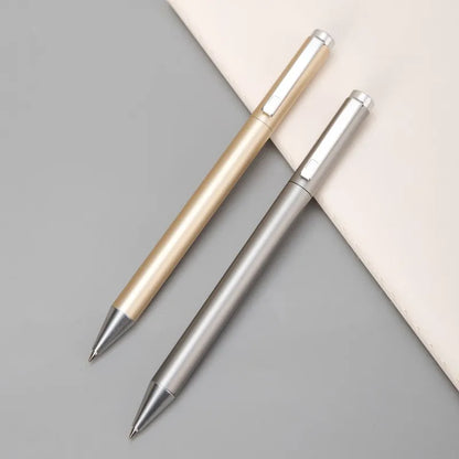 Deli Metal Sign Pen, Gel Ink Pens, Golden Silver Color, Metallic Writing Pen, Office Supplies, 0.5mm Beauty World Shop