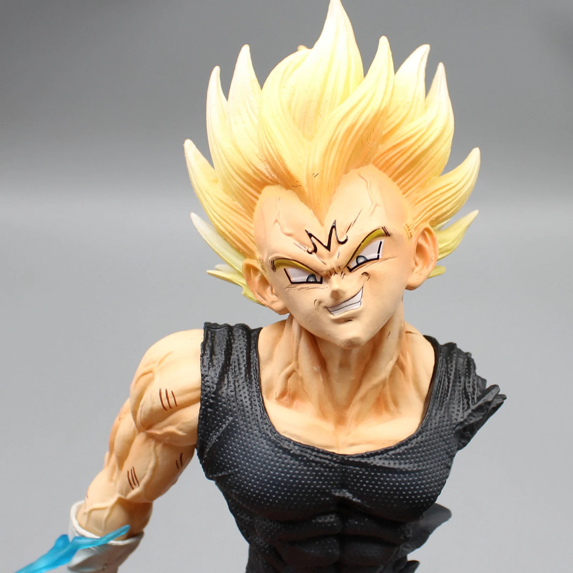 16.5cm Dragon Ball Majin Vegeta Bust Anime Action Figure Model Statue Collection Desktop Decoration Ornament Toys Boys Gifts Beauty World Shop