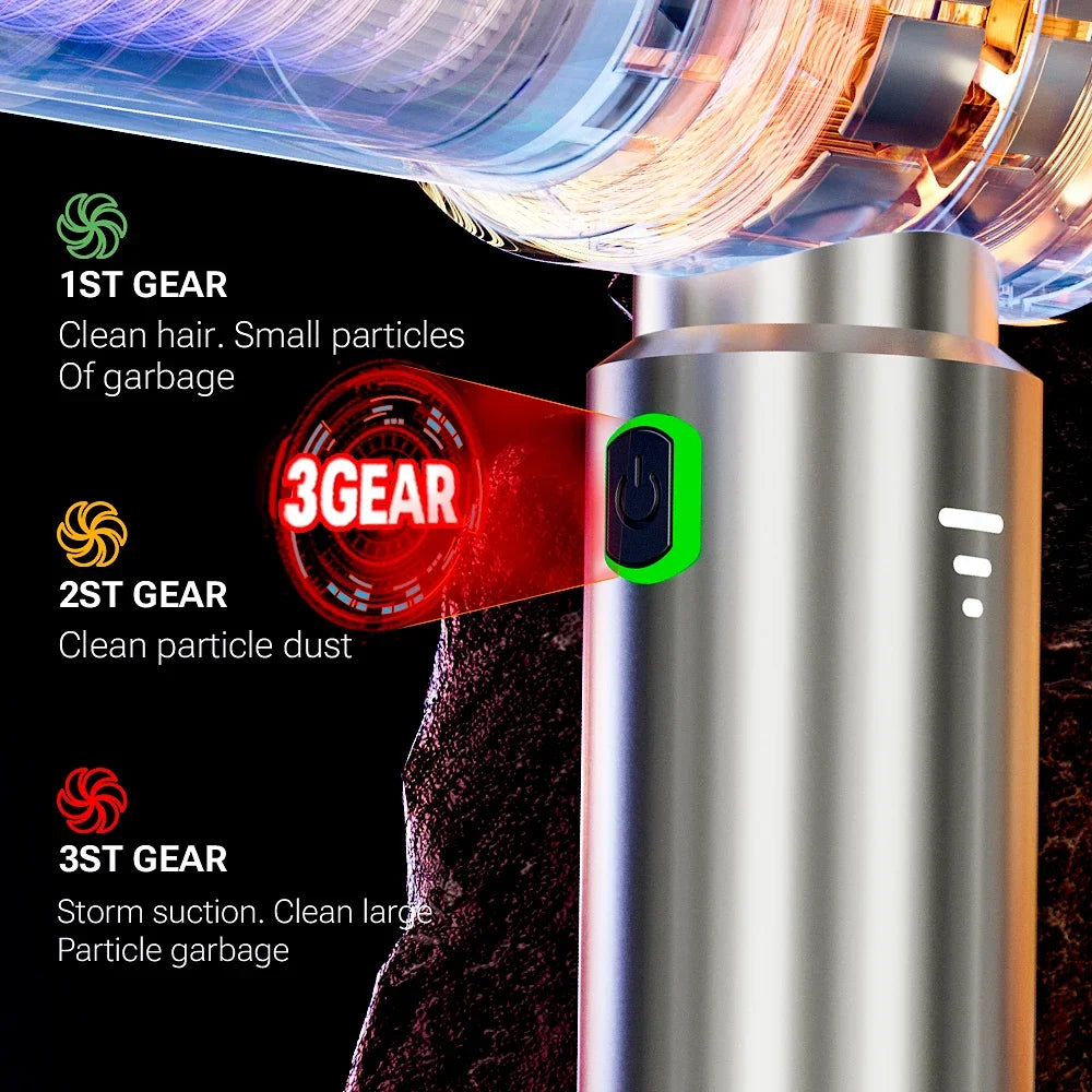 SZUK 985000Pa Car Vacuum Cleaner Portable Handheld Wireless Strong Suction Car Cleaner Cleaning Machine Mini Vacuum Cleaner Beauty World Shop