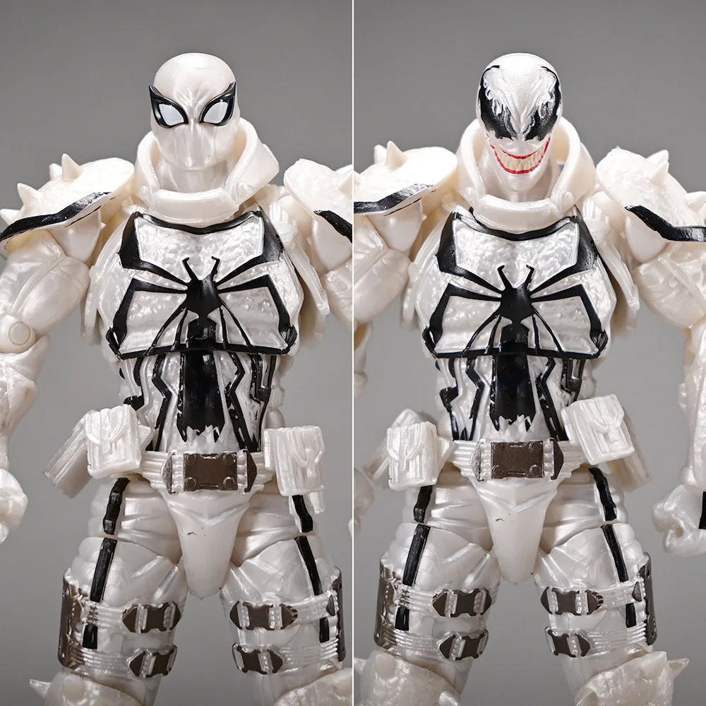 Amazing Yamaguchi Marvel Venom Agent series KO Articulated Action Figure Model Kit Desktop Ornament Collectible statue Toys Gift Beauty World Shop