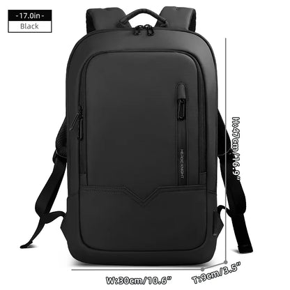 Heroic Knight Men's Daily Laptop Backpack Lightweight Minimalist Commute Office Daypack Women Waterproof Business Trip Schoolbag Beauty World Shop