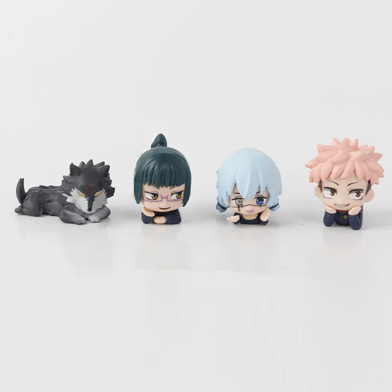 New Anime Kaisen Figure Q Version Gojo Satoru Itadori Yuji Blind Box Cute Action Figure Desktop Decor Model Toy Gift For Fans Beauty World Shop