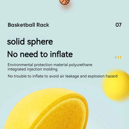 Foam Basketball Kids Silent Basketball Bouncing Mute Silent Ball Bounce Squeezable Mute Bouncing Basketball Beauty World Shop