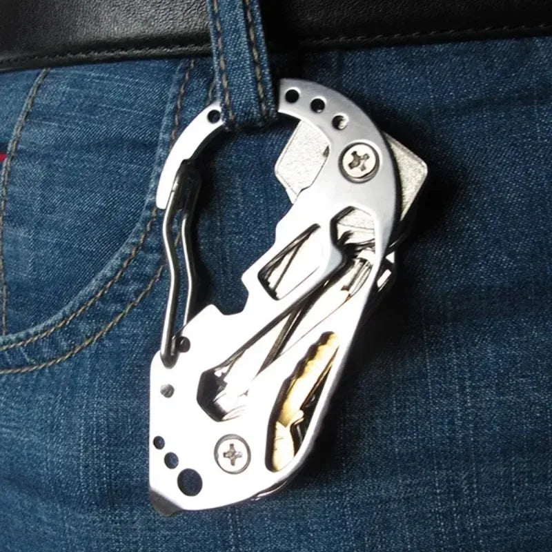 Portable Keys Holder Keyring Wallets Car Key Chain Collector Edc Pocket Key Organizer Bottle Opener Outdoor accessories Tools Beauty World Shop