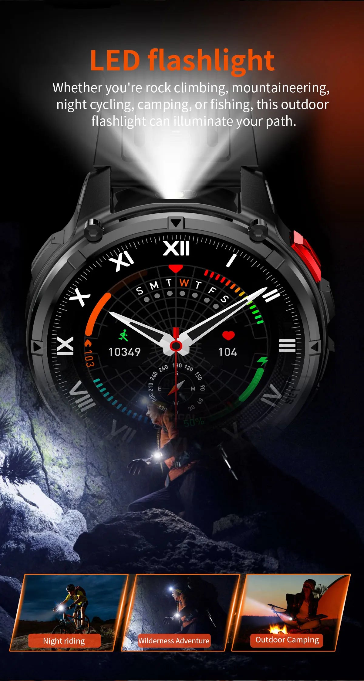 2026 New T-Rex3 Pro GPS Tracker 1100mAh Smartwatch Men 120-Day Standby Clock Rugged Outdoor Sport 10ATM Waterproof Call Watches Beauty World Shop