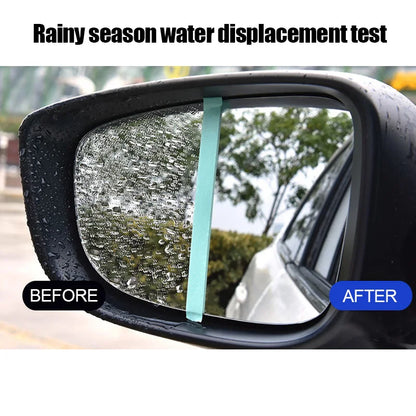 Car Glass Anti-rain Water Spray Repellent Nano Coating Hydrophobic Waterproof Agent Oil Film Removing  Auto Glass Film Agent Beauty World Shop