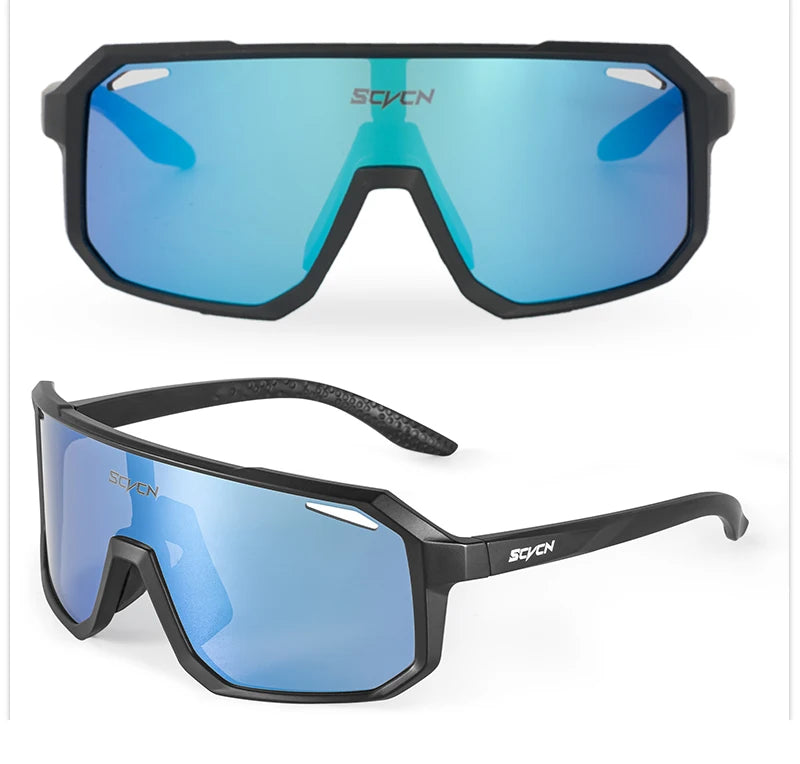 SCVCN New Cycling Glasses Bike Sunglasses Men UV400 Eyewear Outdoor Sports MTB Goggles Bicycle Women Riding Hiking Sunglasses Beauty World Shop