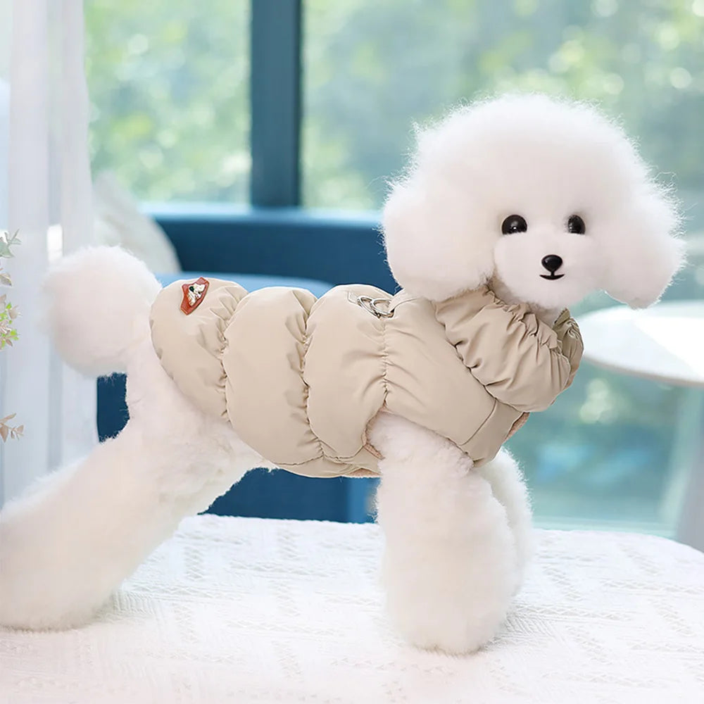 Soft Warm Dog Clothes Winter Padded Puppy Cat Coat Jacket For Small Medium Dogs Chihuahua French Bulldog Poodle Vest Pet Outfit Beauty World Shop