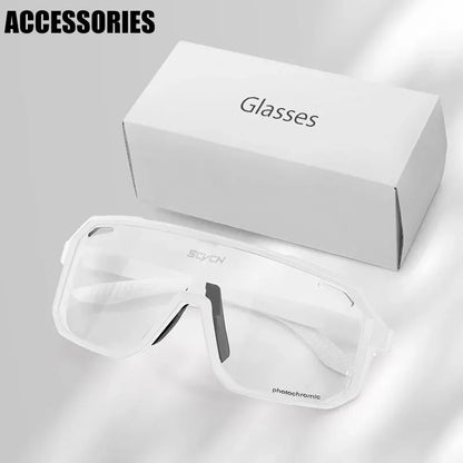 Cycling Glasses Photochromic Sunglasses Men Women Mountain Bike Road Eyewear New Bicycle Riding Outdoor Sports Hiking Goggles Beauty World Shop