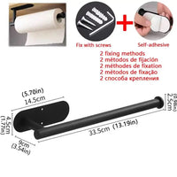 Black Paper Holder