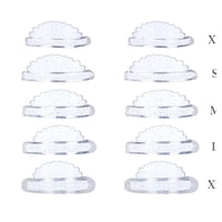 5pairs Clear shell