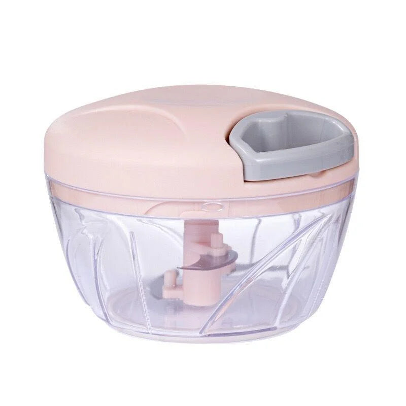 500/900ML Manual Meat Mincer Garlic Chopper Rotate Garlic Press Crusher Vegetable Onion Cutter Kitchen Cooking Accessories Beauty World Shop