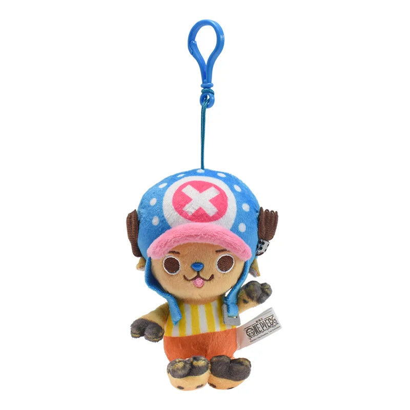 Monkey·D·Luffy Tony Tony Chopper Sabo Gum-Gum Toys Soft Stuffed Animals Cartoon Backpack Pendant Decoration Toy Birthday Gifts Beauty World Shop