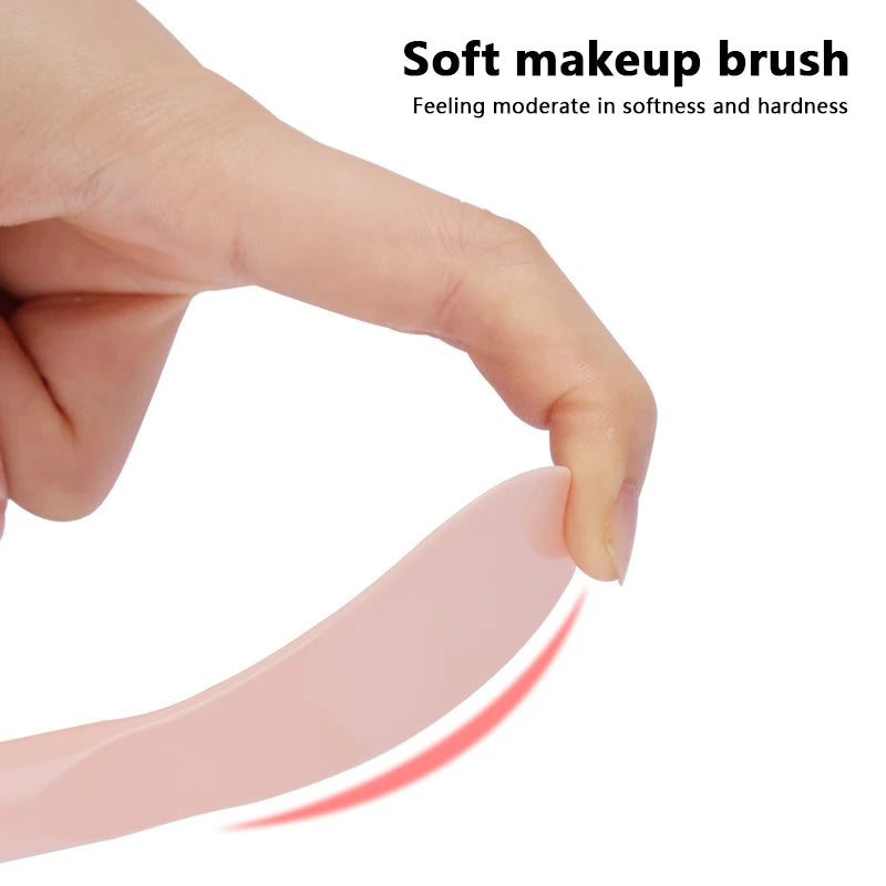 Silicone Facial Mask Brush Soft Hair Facial Mask Brush Brush Applicator For Facial Mask Beauty Salon Brushes Makeup Tools Beauty World Shop