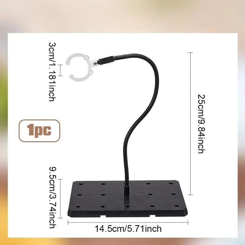 25cm Snake Tube Bracket Action Figure Base Display Stand Bracket For Figure Animation Cinema Game Model Toy Bracket Accessories Beauty Trend Shop