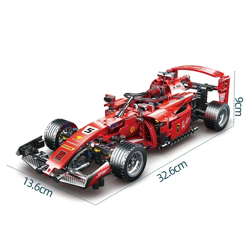 2025 Technical NEW F1 Racing Car Building Blocks Set MOC Model Kit DIY Assembly Bricks Creative Educational Toys For Children Beauty World Shop
