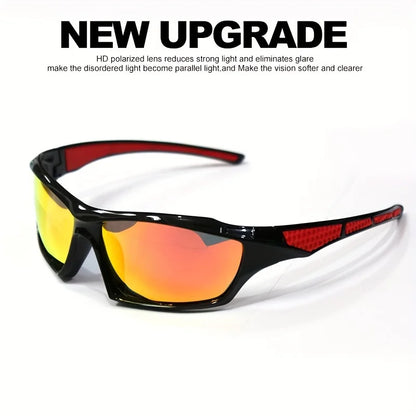 1/3PCS Sports Polarized Sunglasses for Men Lightweight Night Vision Male Shades Cycling Driving Fishing Fashion Mirror Sunglass Beauty World Shop