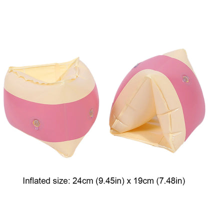 2pcs PVC Inflatable Arm Rings Summer Swimming Arm Floater Kids Pool Float Sleeve Inflatable Pool Buoy Armbands Pool Accessories Beauty World Shop