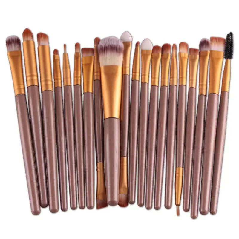20pcs Eye brush Complete eyeshadow Brush Beauty Tool Explosive neutral logo Free Eyeliner brush Beauty World Shop