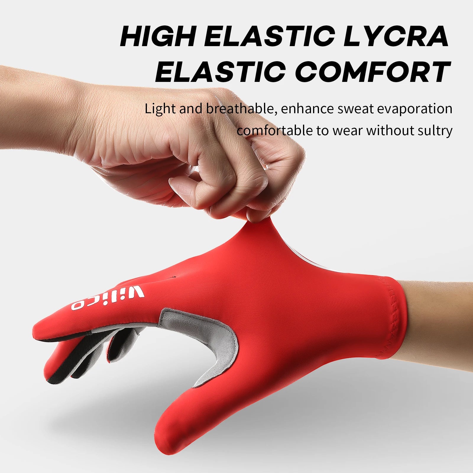 1 Pair Breaking Wind Cycling Gloves Anti-slip Bicycle Mittens Racing Road Bike Glove MTB Biciclet Guantes Ciclismo Beauty World Shop