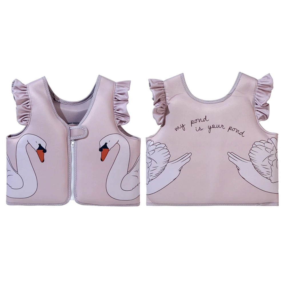 Kids Swim Vest Swim Trainer Vest Cute Swimming Aid Buoyancy Clothing Cartoon Floaties Swimsuit Buoyancy Swimwear for Boys Girls Beauty World Shop