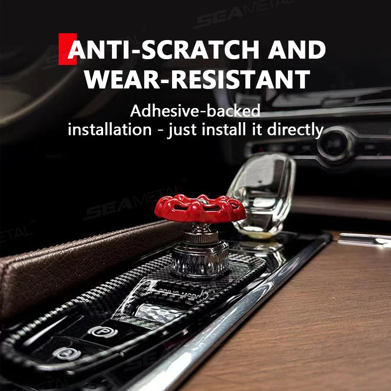 BLALION Fun Car Center Control 3D Valve Decoration Auto Interior Shift Knob Cover Air Conditioner Button Valve Switch Sticker Beauty World Shop