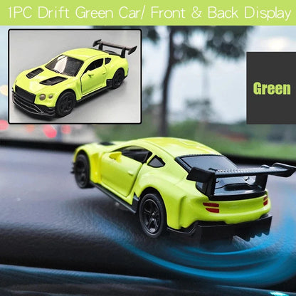 Drifting Car Model dashboard Swing Moving cool sports racing ornaments dash interior accessories decor items fun decorations men Beauty World Shop