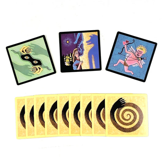 English Cards Game A 24pcs Cards With Paper Guidebook, Family Friend Puzzle Leisure Party Game,Halloween Christmas Gifts Beauty World Shop