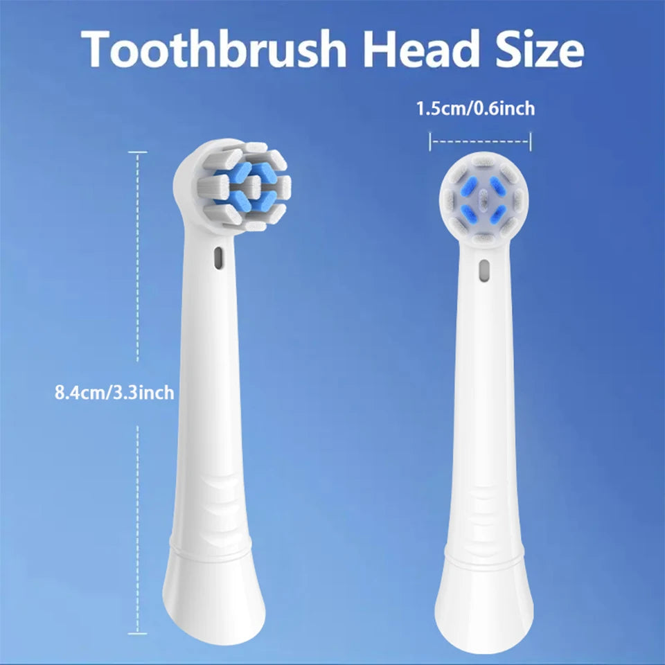 Toothbrush Replacement Heads Compatible with Oral B iO 10 9 8 7 6 5 4 3 Series Electric Toothbrush, 4 Pack Brush Heads Beauty World Shop
