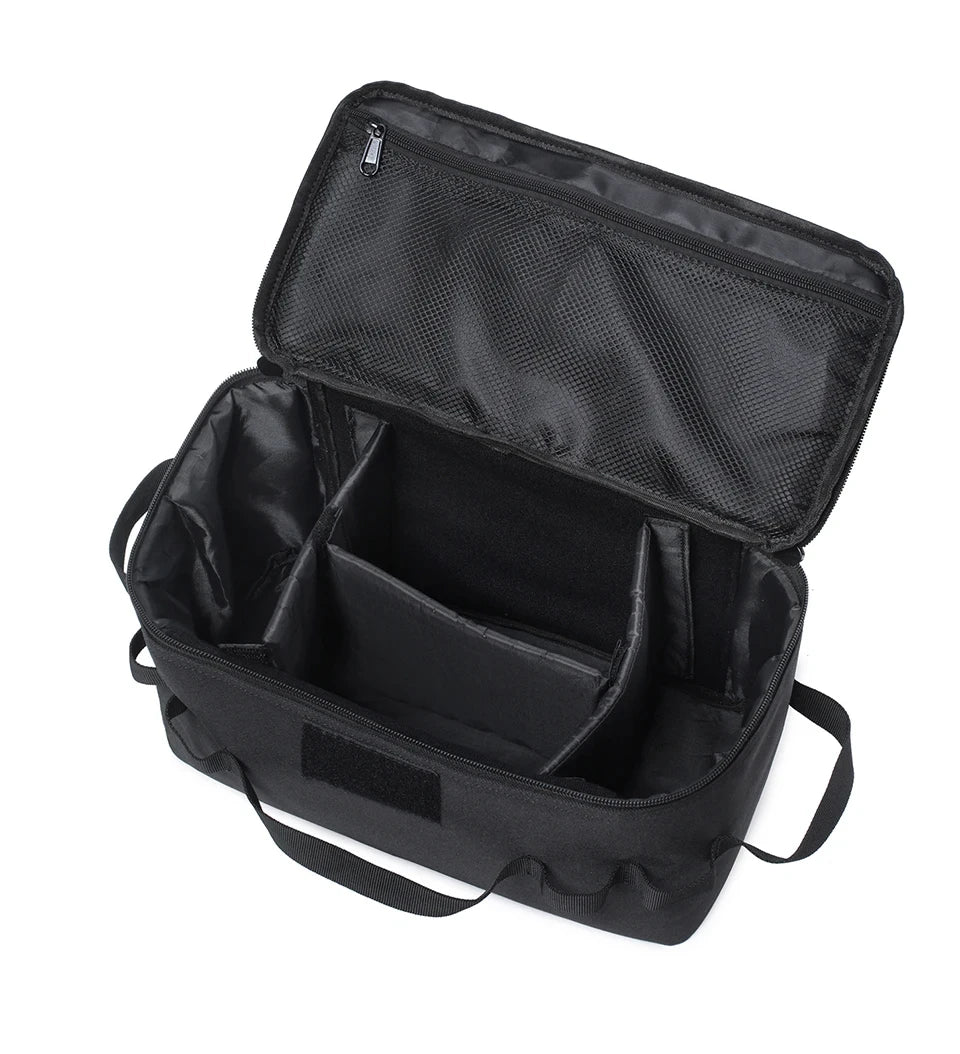 Outdoor Camping Gas Tank Storage Bag Large Capacity Ground Nail Tool Bag Gas Canister Picnic Cookware Utensils Kit Bag Beauty World Shop