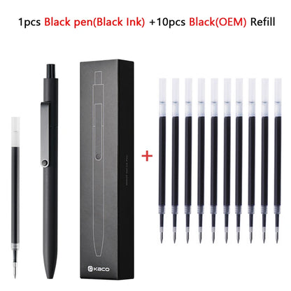 KACO 0.5mm MIDOT Gel Ink Pens, Quick-drying Press Smooth Writing Pen, High Volume for Taking Exams Grading Homework Doing Papers Beauty World Shop