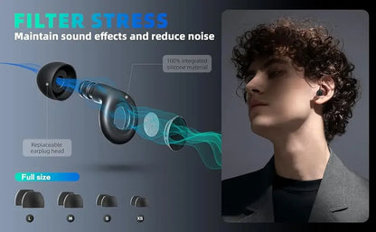 Quiet Ear Plugs for Sleeping Noise Reduction Super Soft Reusable Hearing Protection Anti noise earplugs for Concerts Travel Work Beauty Trend Shop