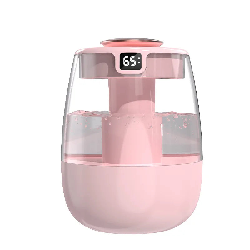 Air Humidifier Aroma Humidifier Double Spray Port Essential Oil Diffuser USB Water Humidifier with Light for Home Office Beauty World Shop