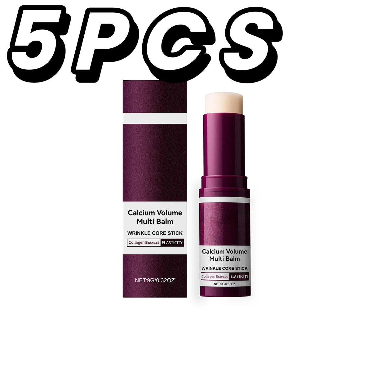Korean Calcium Volume Multi Balm Stick Collagen Facial Moisturizing Stick Lip Balm Anti-wrinkle Cream Firming Soften Skin Care Beauty World Shop